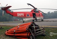 BNPB Siagakan Satu Helikopter di Lebak
