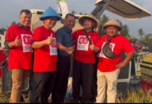 Pegadaian – Intani Panen Padi Terpadu Kampung Swasembada Pangan Lestari di Bantul